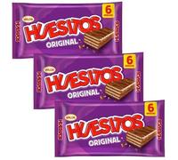 Valor Original Huesitos Crispy Wafer Bar, Pack of 3 (18 Bars), 360g Total