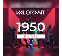 VALORANT Gift Card - 1950 Riot Points Key - EU