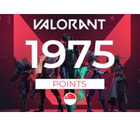 VALORANT Gift Card - 1975 Valorant Points Key - SINGAPORE