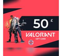 VALORANT Gift Card 50 GBP Key - UNITED KINGDOM