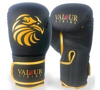 Valour Strike Boxing Gloves for Men & Women | 8oz-16oz Training & Sparring Gloves | Boxing, Kickboxing, Muay Thai, MMA, Punch Bag & Boxercise | British Family Brand