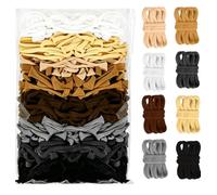 VALOZENC 800PCS Loom Refill Loops, 8 Color Loom Loops for Potholder Making Weaving Crafts Flexible DIY for Family Projects