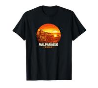 Valparaiso Chile Sunset Colonial City Vacation T-Shirt