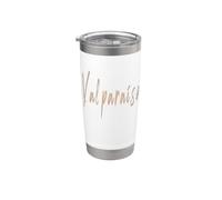Valparaíso Chile Vintage Elegant Design Stainless Steel Insulated Tumbler