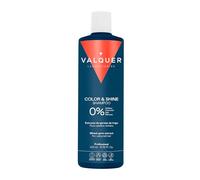 Valquer Shampoo Color and Shine Enhancer for dyed hairs. With Wheat germ extract integrated into a delicate and exclusive formula Zero% salt, parabens and silicones, to revive hair color 400 ml.
