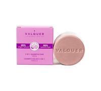 Valquer 2-in-1 Onion Solid Shampoo and Conditioner. Cleanses, Nourishes, Softens, and Stimulates Hair Growth with Onion Extract. Suitable for all hair types. Natural ingredients and vegan. 70 g.