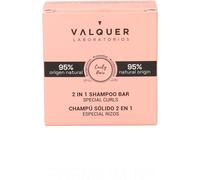 Valquer 2-in-1 Solid Shampoo and Conditioner for Curly Hair with Corn-Derived Active. Defines, Hydrates and Repairs. Natural, Vegan, Curly Method Approved. 70 g