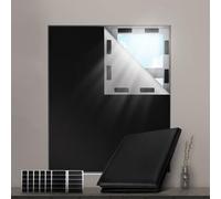 Valquid Blackout Blind, Portable Blackout Blinds on Blinds, Temporary Blackout Curtains with 30 Velcro Suitable for Cutting any Size Shape - for Bedroom, Indoor and Outdoor 300X145cm