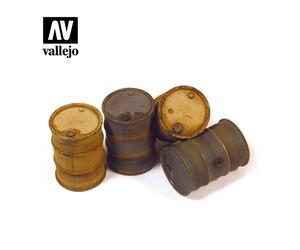 VALSC202 - Vallejo Scenics - 1:35 German Fuel Drums 2
