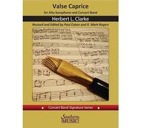 Valse Caprice: Alto Saxophone and Concert Band Score and Parts
