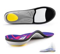 VALSOLE Work Comfort Orthotic Insoles for Standing All Day - Arch Support Insoles for Anti Fatigue, Plantar Fasciitis, Flat Feet, Heel Pain - Work Boot Inserts for Men and Women