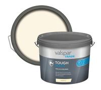 Valspar Trade Magnolia Matt Wall & Ceiling Emulsion Paint, 10L