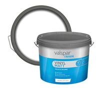 Valspar Trade Pure Brilliant White Vinyl Matt Wall & Ceiling Emulsion Paint, 10L