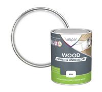 Valspar White Wood Primer & Undercoat, 750Ml