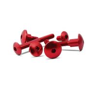 Valter Moto Screw Button Head R2.5 M5 Red