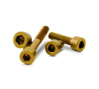 Valter Moto Screw Cylinder Head M4 Yellow