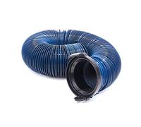 Valterra D04-0120PB Quick Drain Standard RV Sewer Hose with T1024 Adapter-10', Blue, 10 Foot