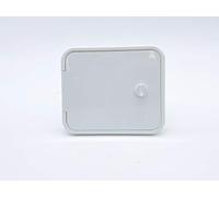 Valterra RV Sewer Hose Compartment Door Assembly with Thumb Lock (White)