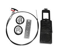 Valterra-TC372 Flexible Cable Kit with 3" Valve, Mess-Free Waste Valve for RV's, Campers, Trailers, Black