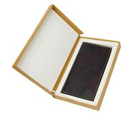 VALTIVA Long Mens Wallets | Stylish Ultra-Thin Business Card Holder Wallet for Men, (Black)