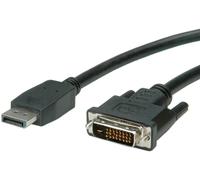 VALUE 11.99.5619 video cable adapter 1.5 m DisplayPort DVI Black
