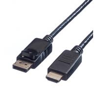 Value 11.99.5779 DisplayPort/HDMI Adapter cable Black 1.50 m Shielded