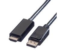 VALUE DisplayPort Cable. DP - UHDTV. M/M. 1 m