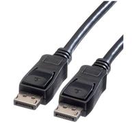 Value 11.99.5811, DP Display Port Cable V1.3/V1.4 Male to Male 2 m Black