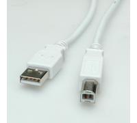 VALUE USB 2.0 Cable, A - B, M/M 4.5 m