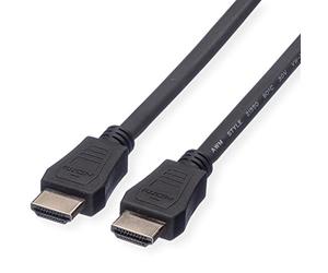 Value 11995736 HDMI High Speed Cable with Ethernet LSOH 7.5 m Black