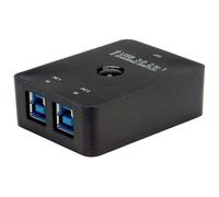 Value 14.99.2015 USB changeover switch 3 ports USB 3.2 Gen 1 Black