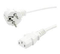 Value 19.99.1220 Current Cable Black 1.80 m IEC Mains Power Cables
