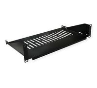 VALUE 19 Inch Device Support 485 x 250 mm 2U Max. 10 kg Black