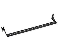 VALUE 19" Rack Mountable Cable Management Rail (Horizontal), Adjustable Depth, 1U, Black