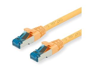 Value 21.99.1932 2 m FTP PatchCord Cat6a Ethernet Cable - Yellow