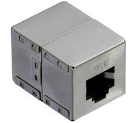 Value 21.99.3002 RJ45 connector Adapter CAT 6 Silver Patch Cable A...