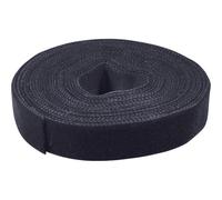 Value 25.99.5250 Hook-and-Loop Tape 25 m x 10 mm Black Cut-to-Size
