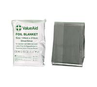 Value Aid Adults Foil Blanket 12 Pack