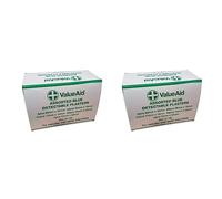 Value Aid Assorted Blue Detectable Plasters - Box of 100 (Pack of 2)