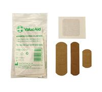 Value Aid Assorted Fabric Plasters - Pack of 20