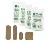 Value Aid Assorted Fabric Plasters - Pack of 80