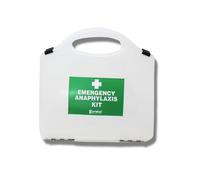 Value Aid Basic AAI Storage Box, Empty, Wall-Mountable Adrenaline Auto-Injector Storage, Schools, Workplaces, Public Areas, White, 1 Count