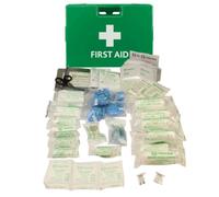 Value Aid BS8599-1:2019 First Aid Kit, Deluxe Hard Case, Workplace & Office Safety, Fully Stocked, HSE Compliant Size Medium