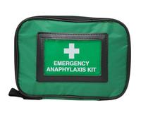 Value Aid Emergency Anaphylaxis Pouch - Green AAI Case Holding Up to 4 Injectors