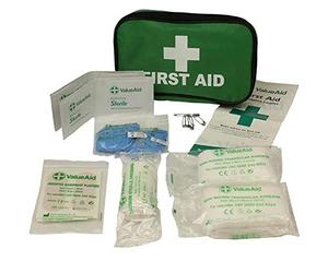Value Aid HSE Compliant Lone Worker First Aid Kit in Nylon Bag (Pack of 6)