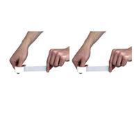 Value Aid Microporous Tape - 5cm x 10m - Single Roll (Pack of 2)