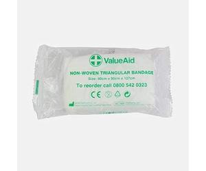Value Aid Non-Woven Triangular Bandage - Single