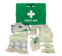 Value Aid PCV Minibus First Aid Kit, Fully Stocked, Vehicle Safety, HSE & DVSA Compliant, Ideal for Public Transport & Taxis Deluxe Case