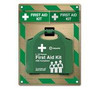 Value Aid Premium First Aid Point - Gold - 1-10 Person Kit