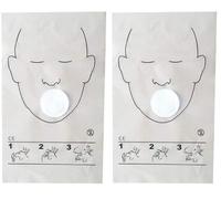 Value Aid Resuscitation Face Shield - Single (Pack of 2)